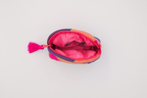 Amarapura Zig-Zag Pouch