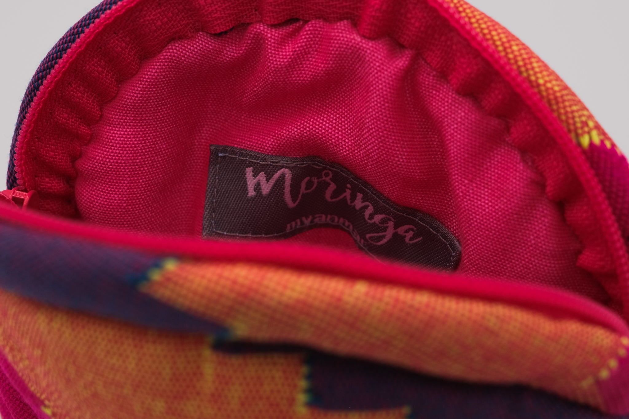 Amarapura Zig-Zag Pouch