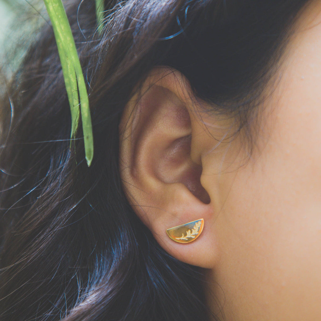 Faith Like a Mustard Seed Post Earrings
