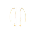 Eden Leaf Drop Earrings