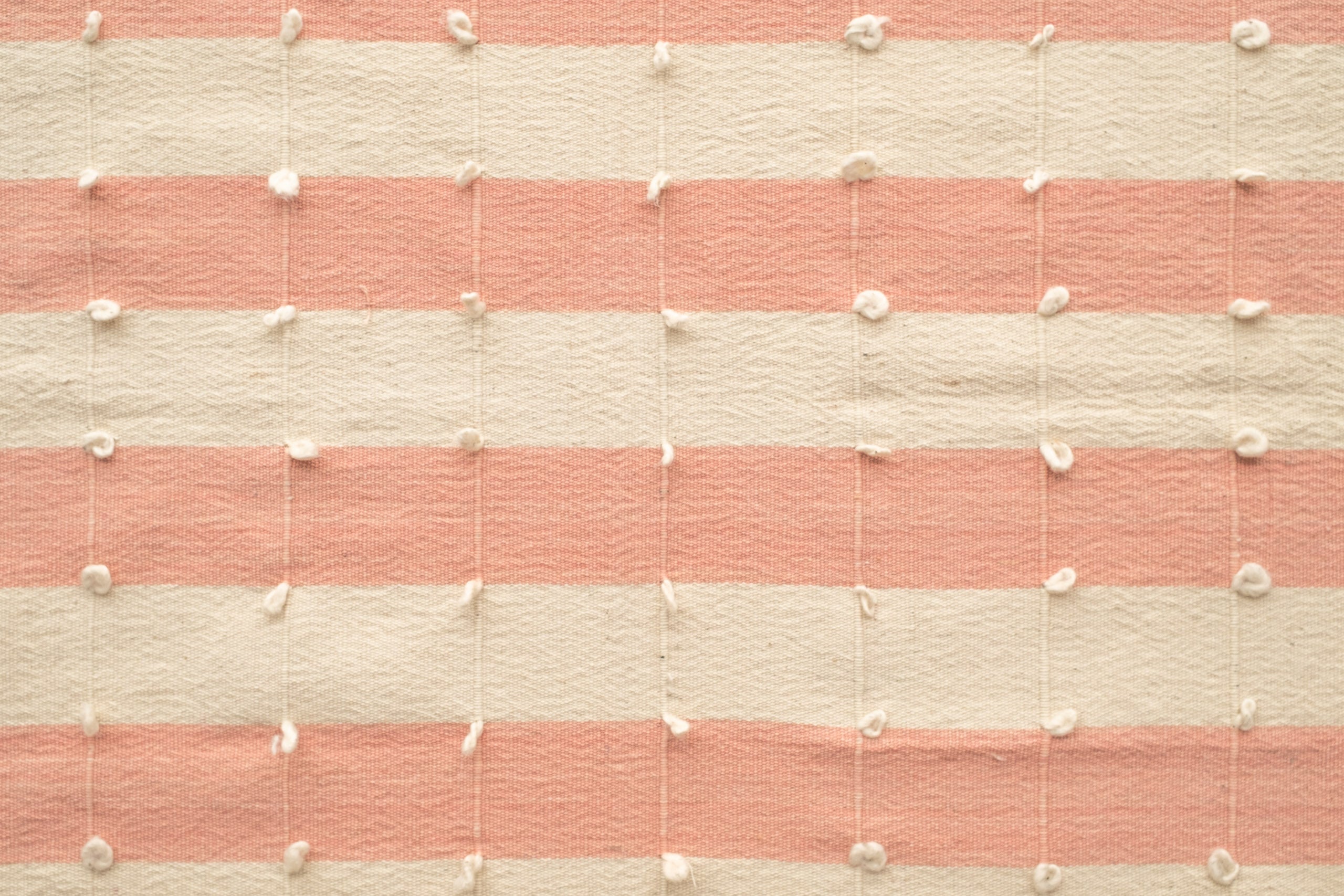 Handwoven Coral Mist Throw