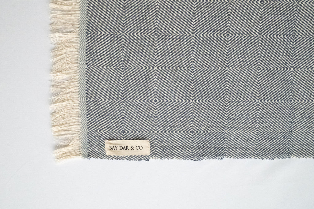Classic Diamond Weave Throw